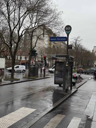 The bus stop